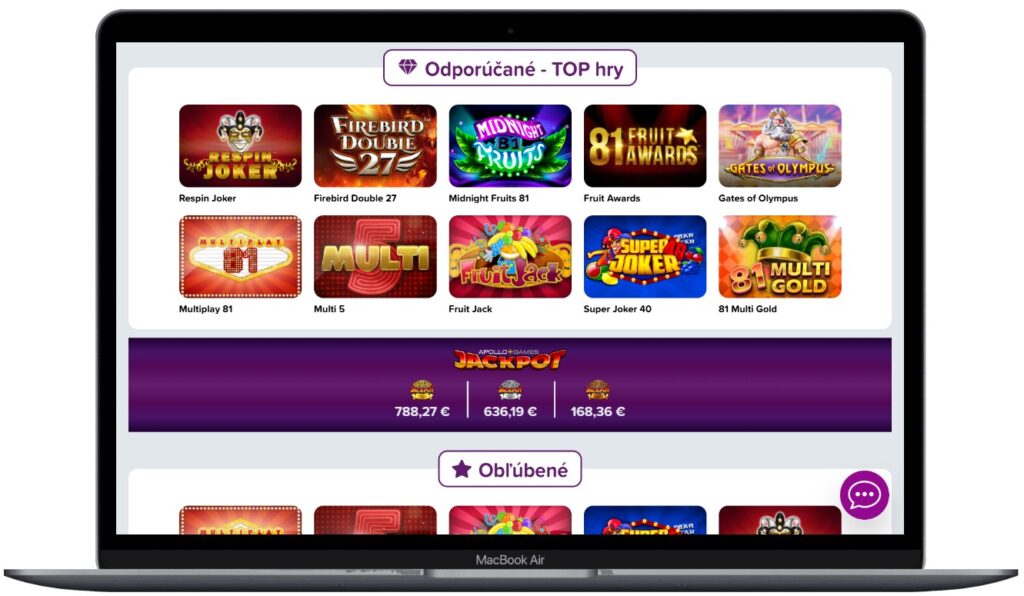 Odporúčané hry v kasíne Rebuy Stars
