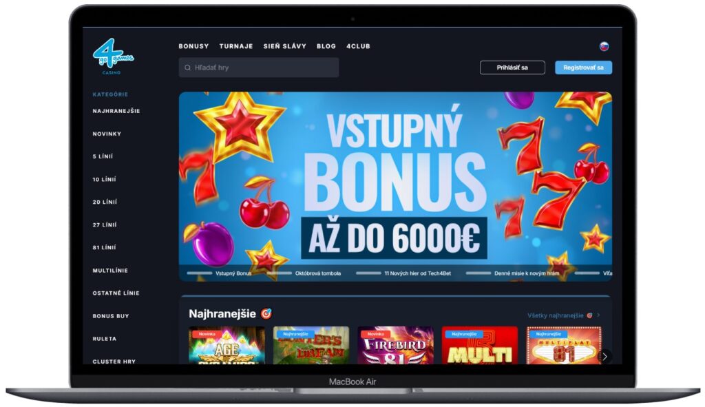 Banner vstupného bonusu v kasíne Go4Games